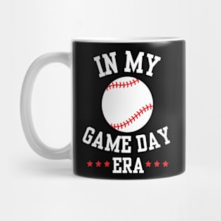 Funny In My Baseball Ball Game Day Era Cool Baseball Player Boys Girls Kids Mug